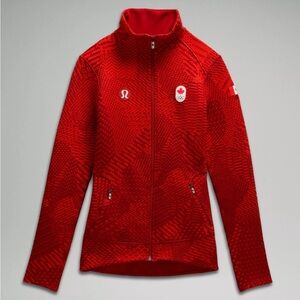 Lululemon Athletica Olympics Women's Team Canada Full Zip Athletic Ski/ Winter